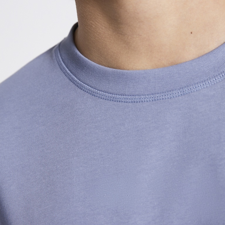 Heavy boxy tee "Mikael" Dark Blue